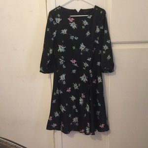 Banana Republic Navy flower dress